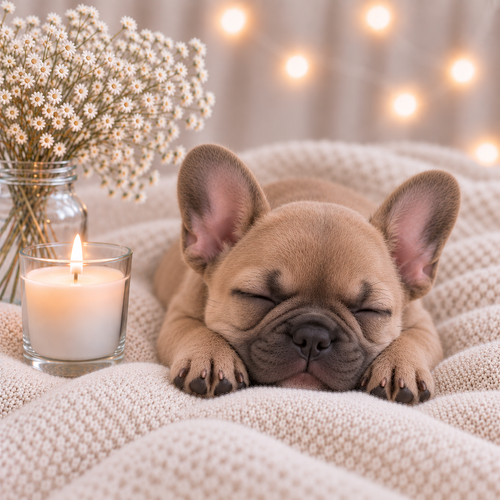 Tan French Bulldog