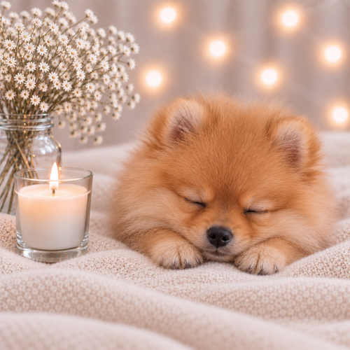 Orange Pomeranian