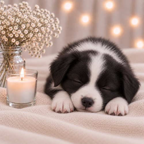 Black & White Border Collie