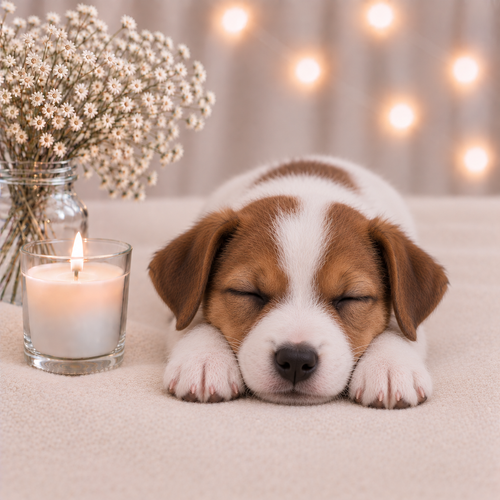 Tan & White Jack Russell