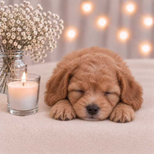 Apricot Poodle
