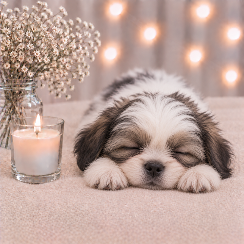 Black & White Shih Tzu