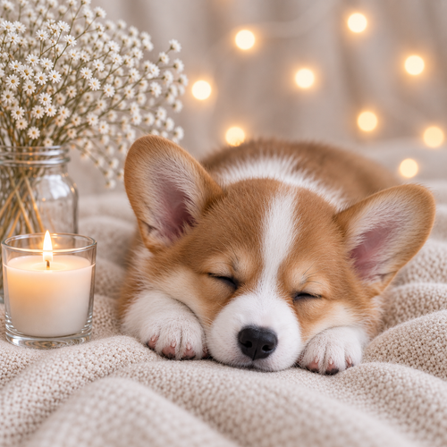 Red & White Corgi