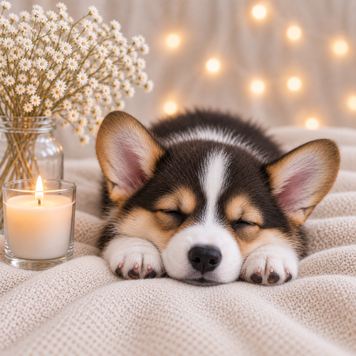 Tricolour Corgi