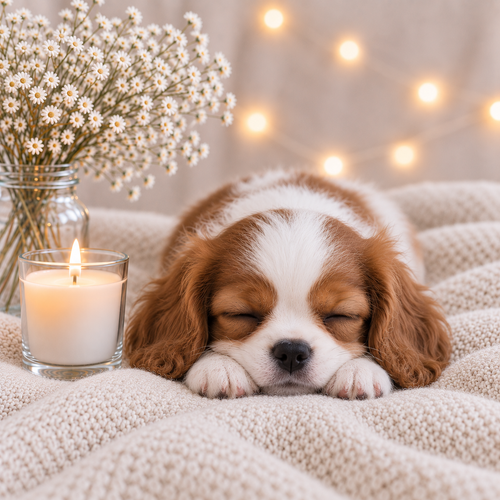 White & Tan Cavalier